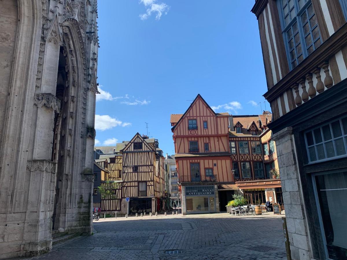 Le Graveur Saint Maclou, Hyper Centre, Typique Rouennais Apartamento Exterior foto
